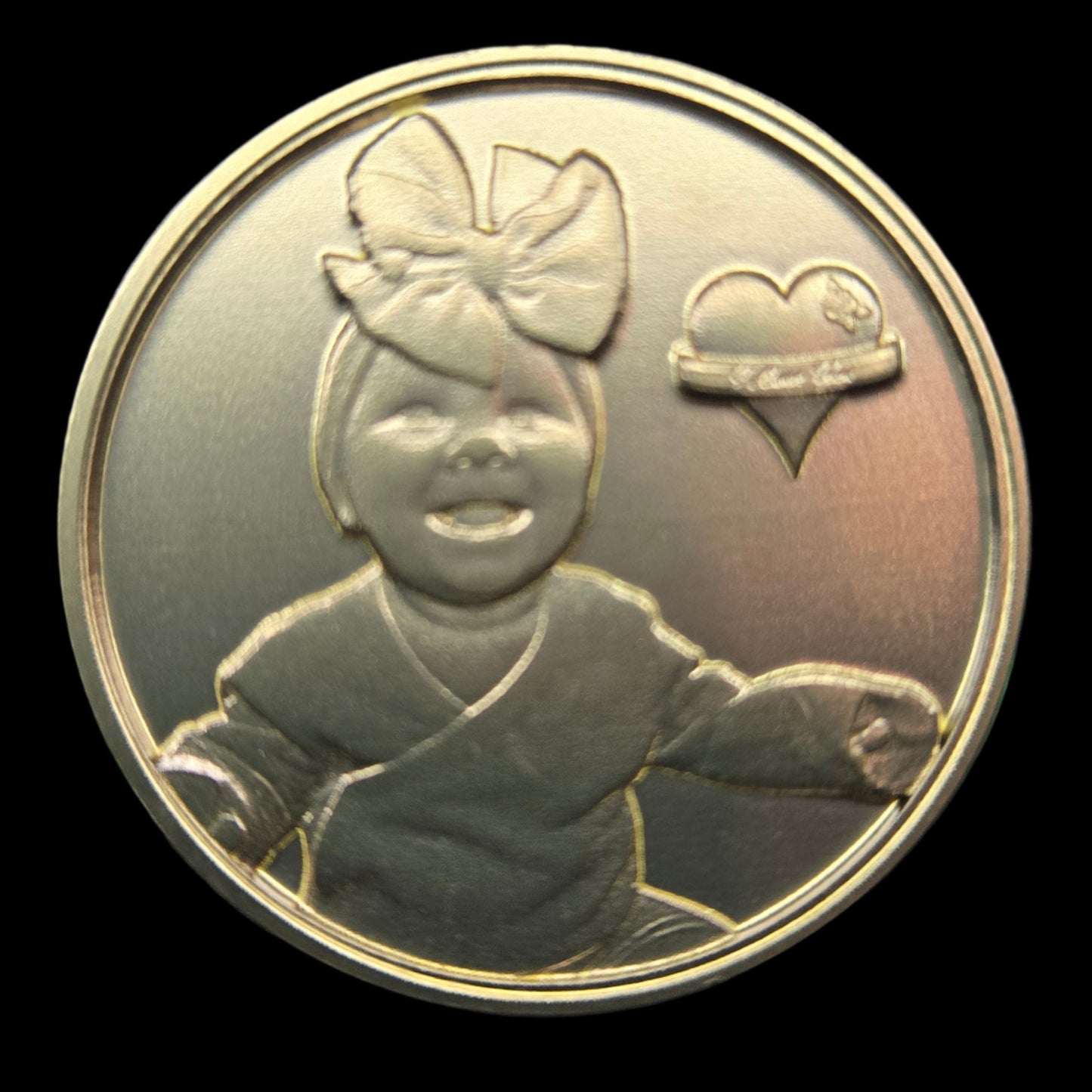 Custom Solid Brass Coin.