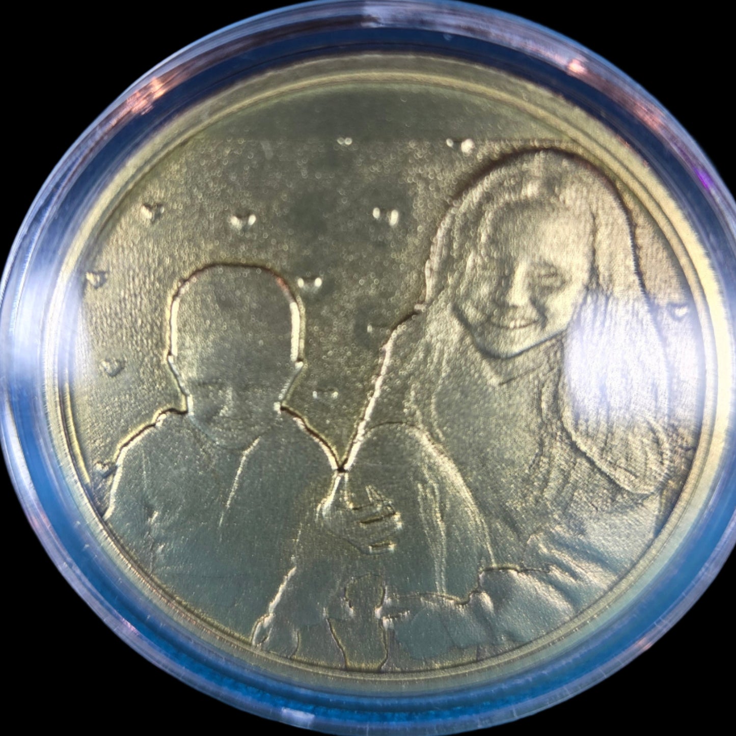 Custom Solid Brass Coin.
