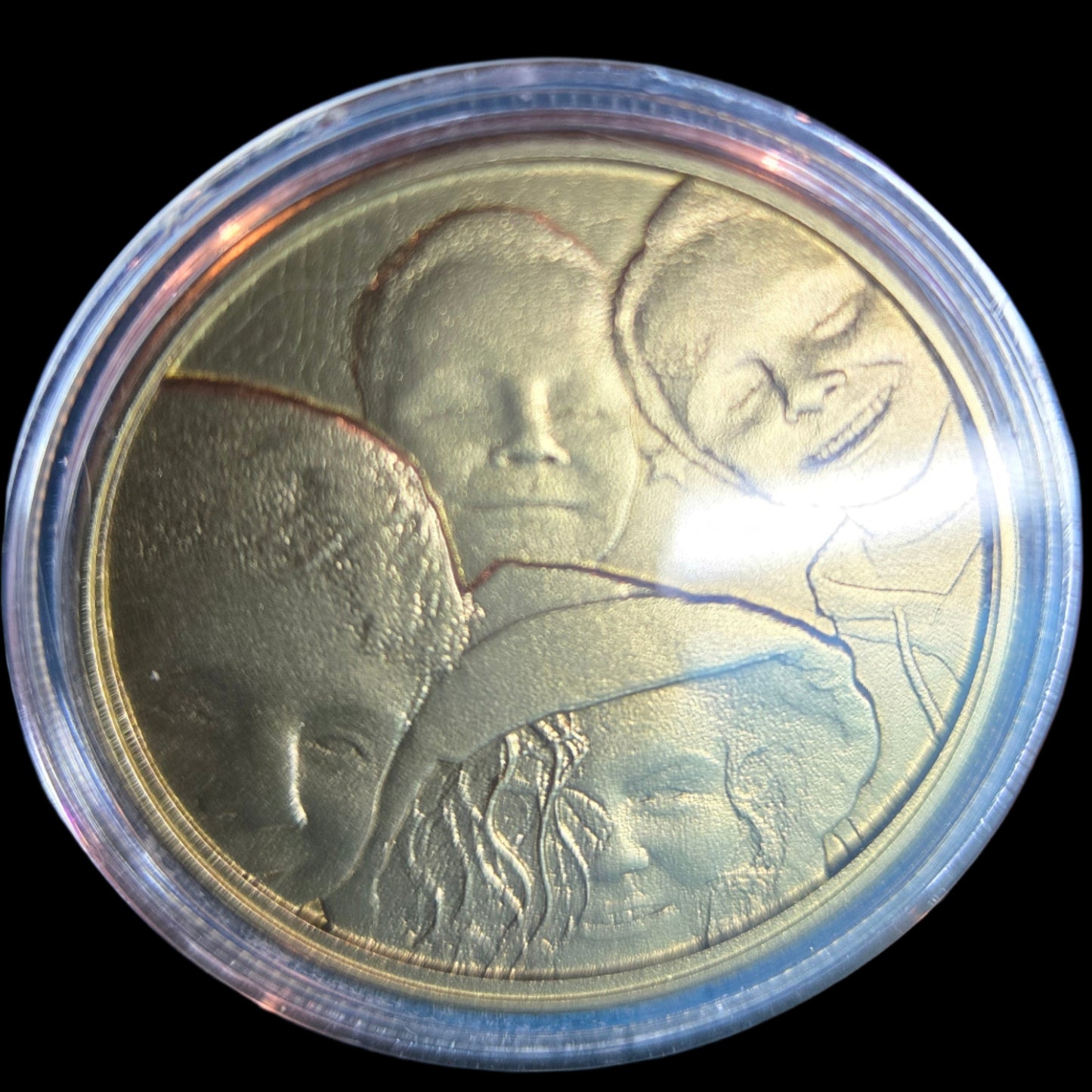 Custom Solid Brass Coin.