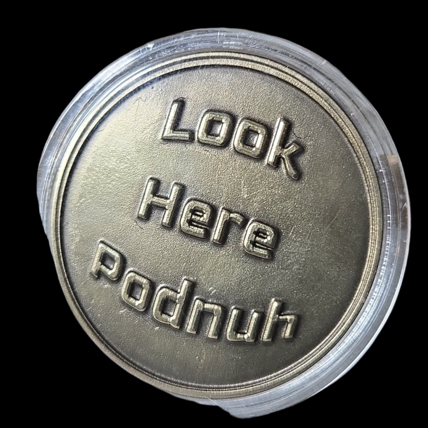 Custom Solid Brass Coin.