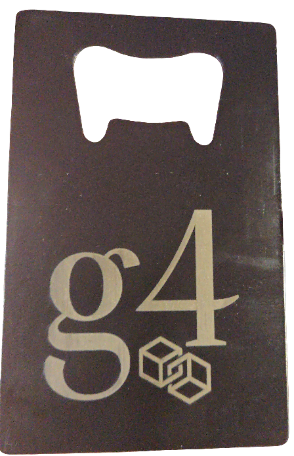 Customized credit card sized bottle openers