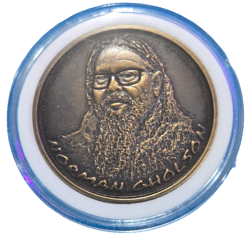 Custom Solid Brass Coin.
