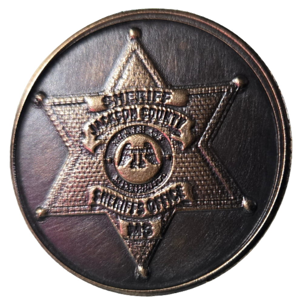 Custom Solid Brass Coin.
