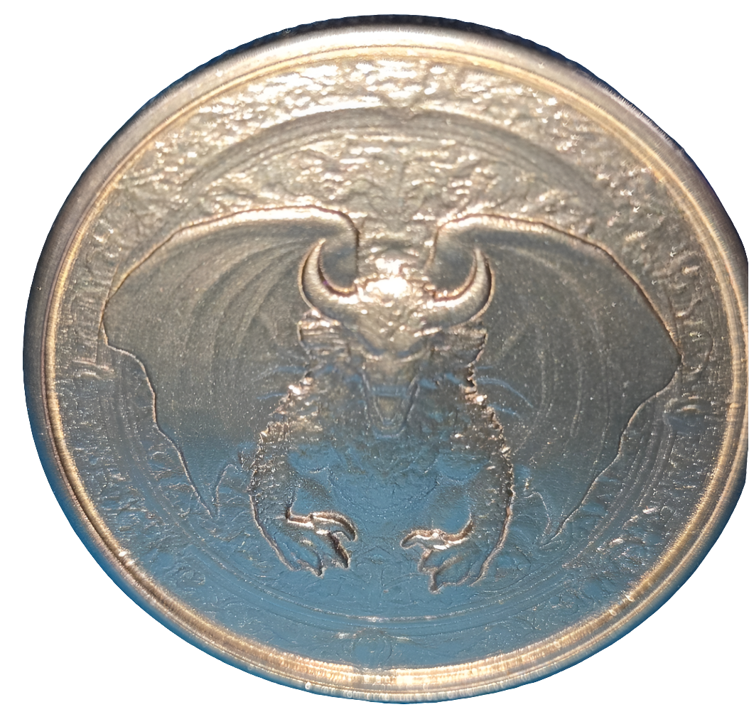 Custom Solid Brass Coin.