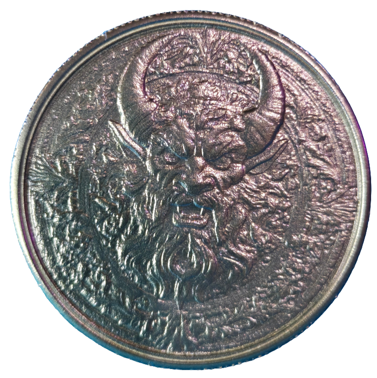 Custom Solid Brass Coin.