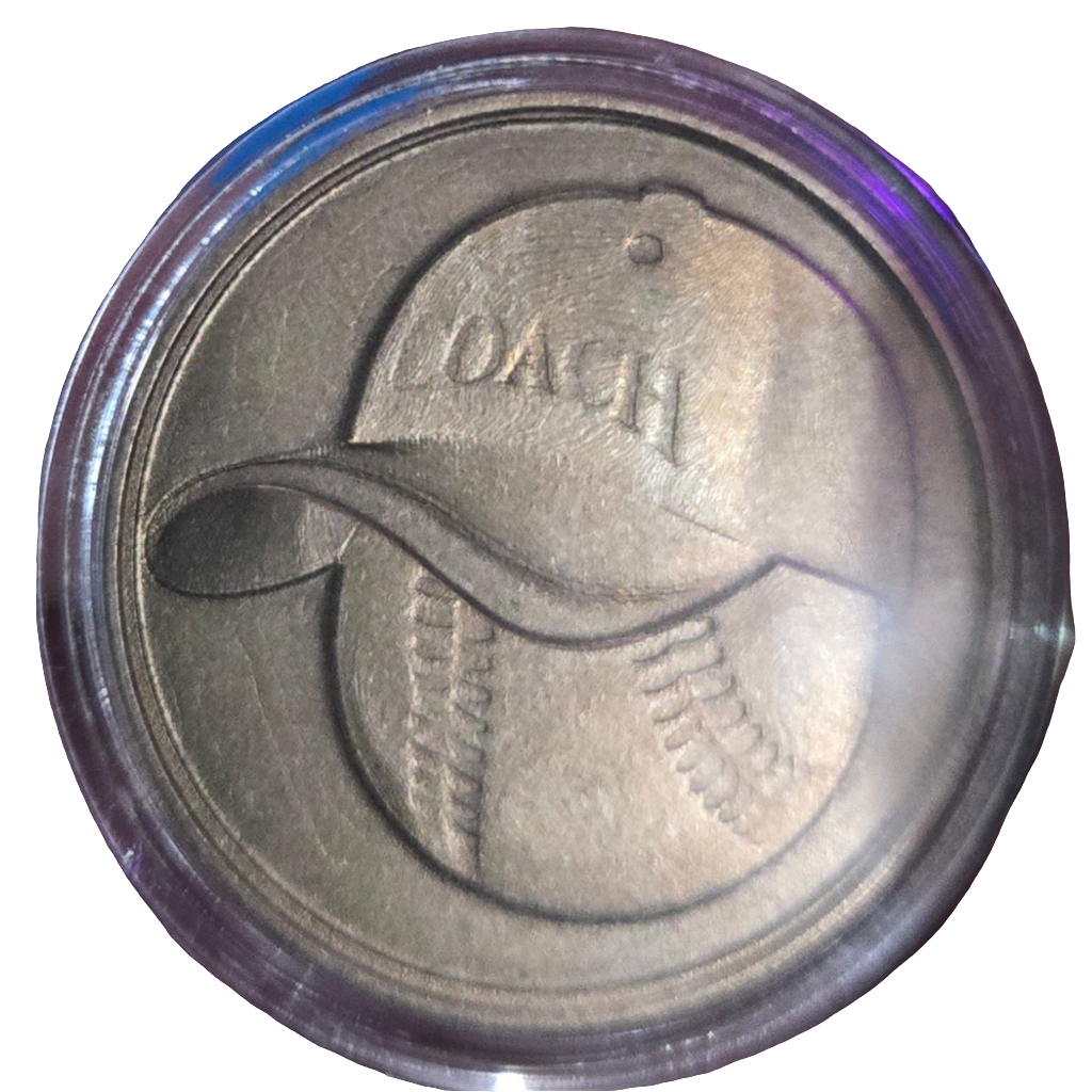 Custom Solid Brass Coin.