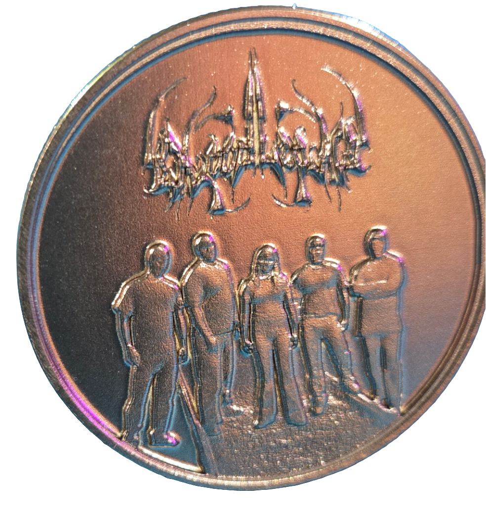 Custom Solid Brass Coin.