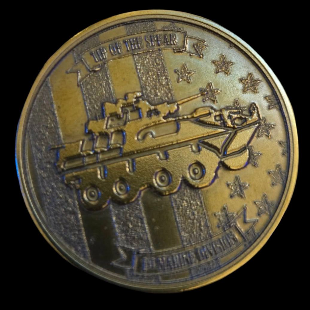 Custom Solid Brass Coin.