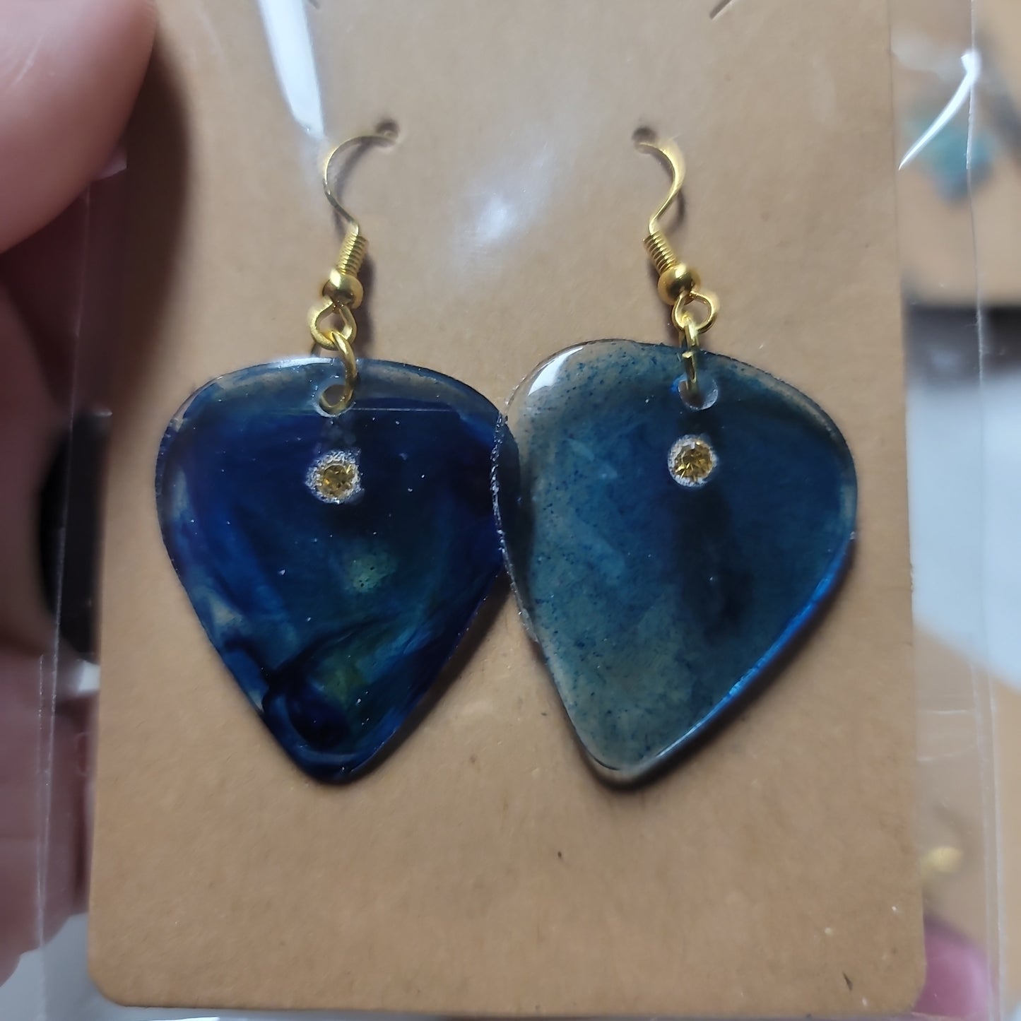 Guitar Pick Earrings