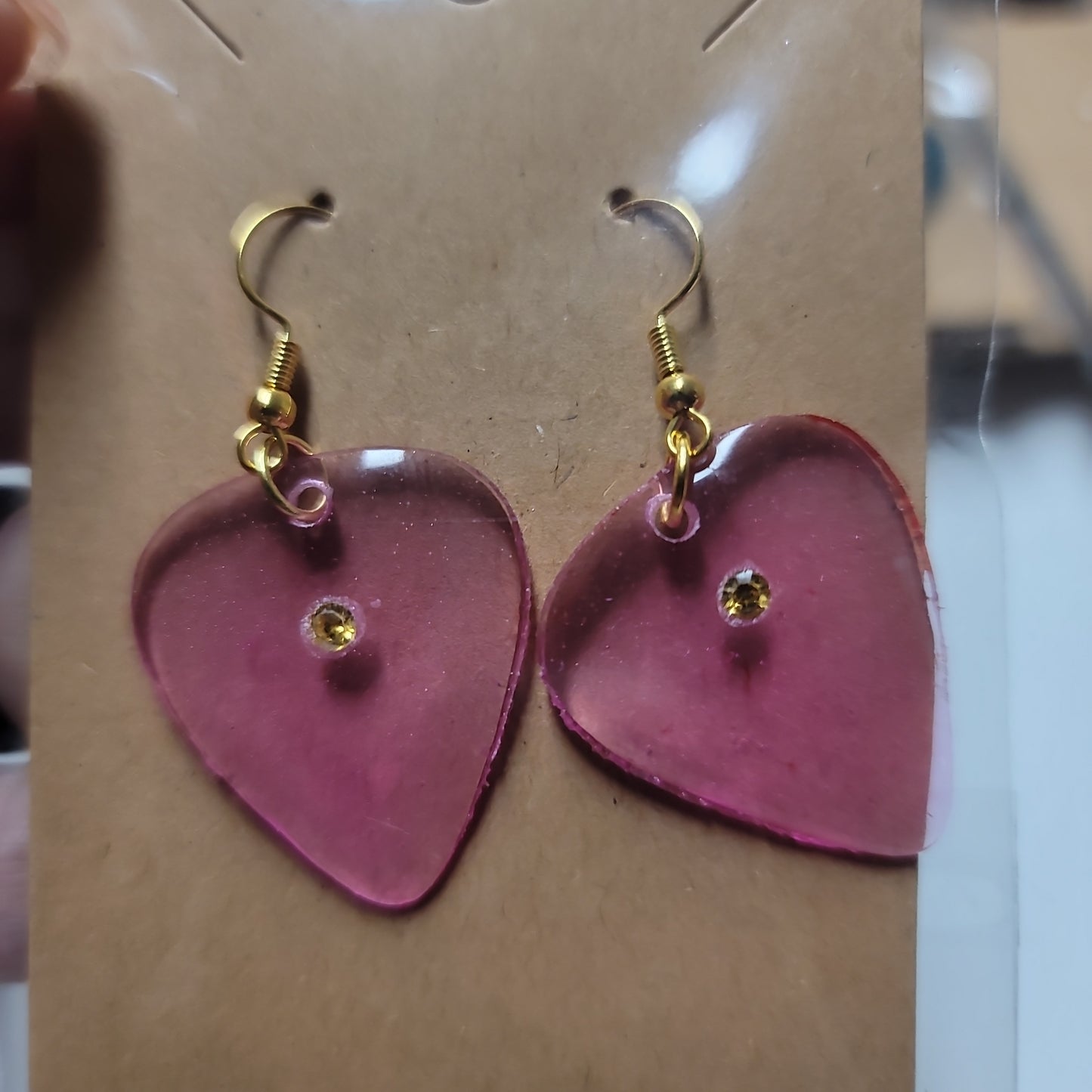 Guitar Pick Earrings